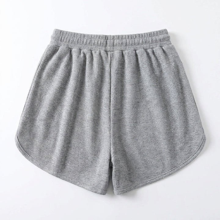 Waffle Sweatpants Shorts For Women