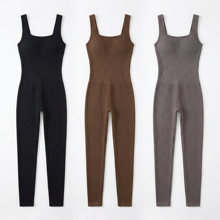 Women's Suspender Tank Top Tights