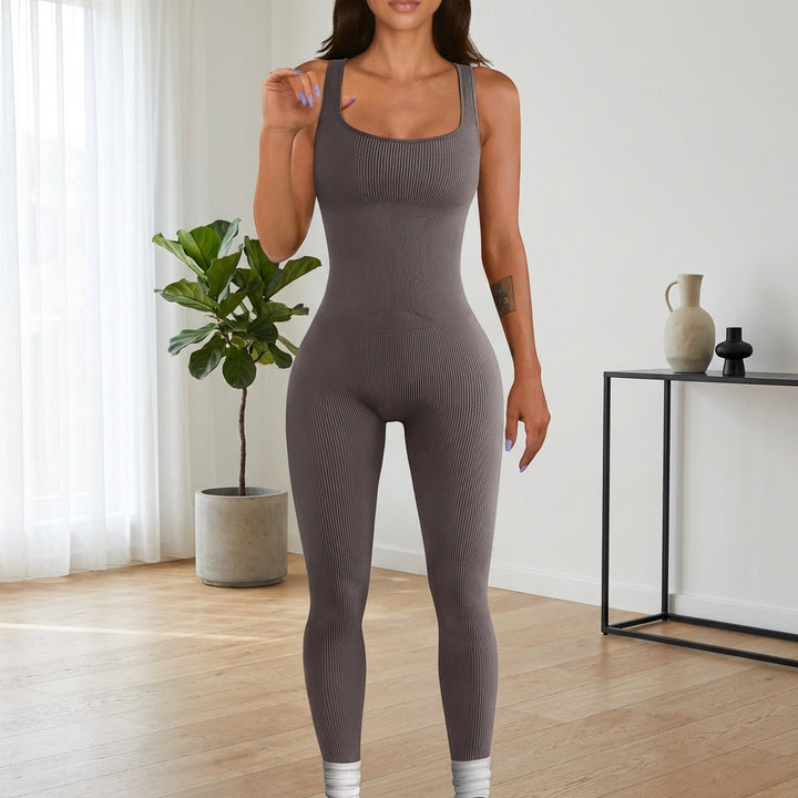 Women's Suspender Tank Top Tights