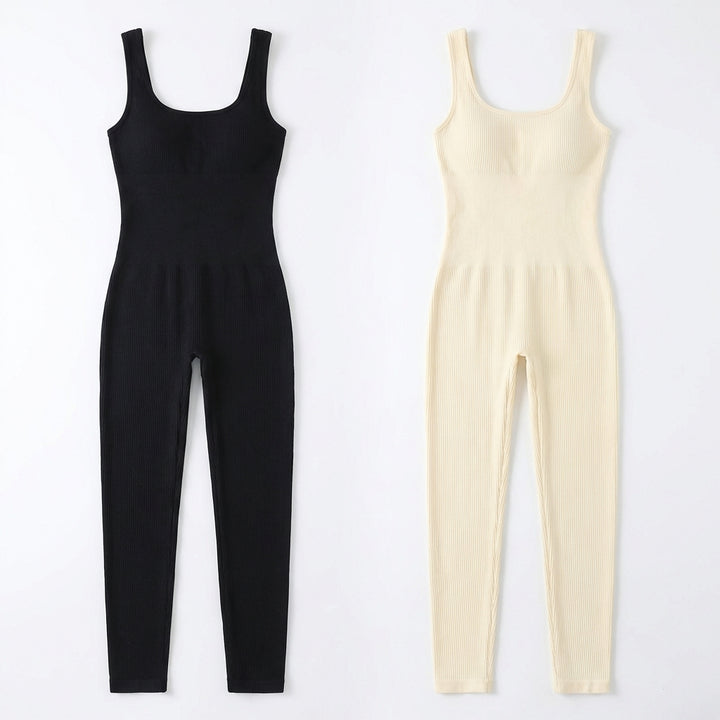 Women's Suspender Tank Top Tights