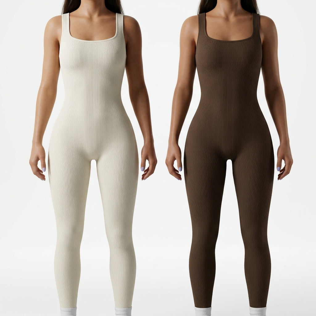 Women's Suspender Tank Top Tights