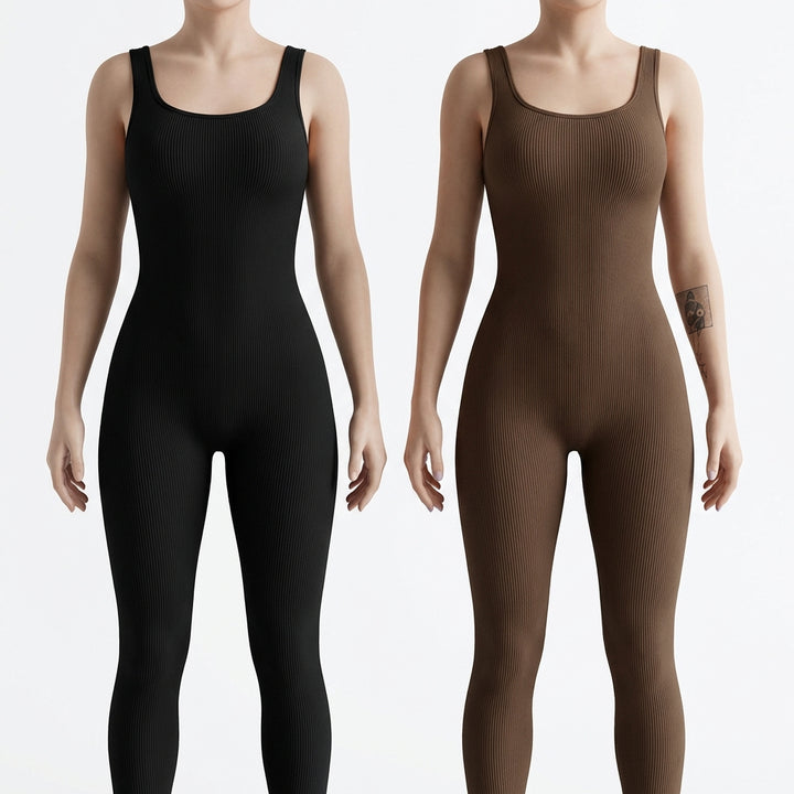 Women's Suspender Tank Top Tights