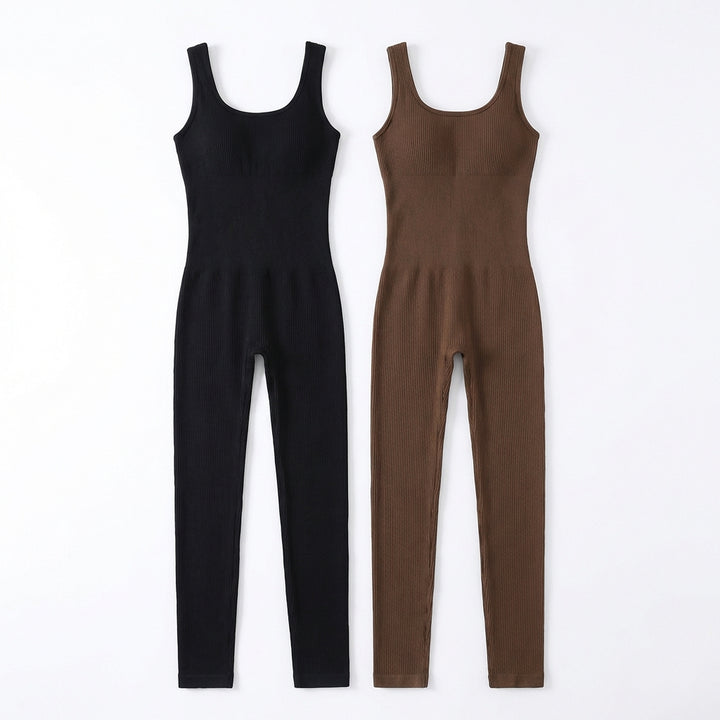 Women's Suspender Tank Top Tights