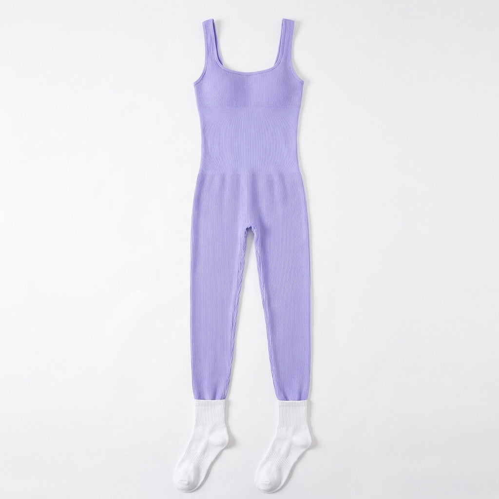 Women's Suspender Tank Top Tights