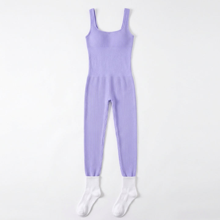 Women's Suspender Tank Top Tights