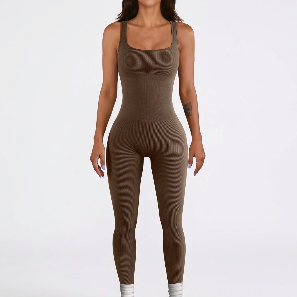 Women's Suspender Tank Top Tights