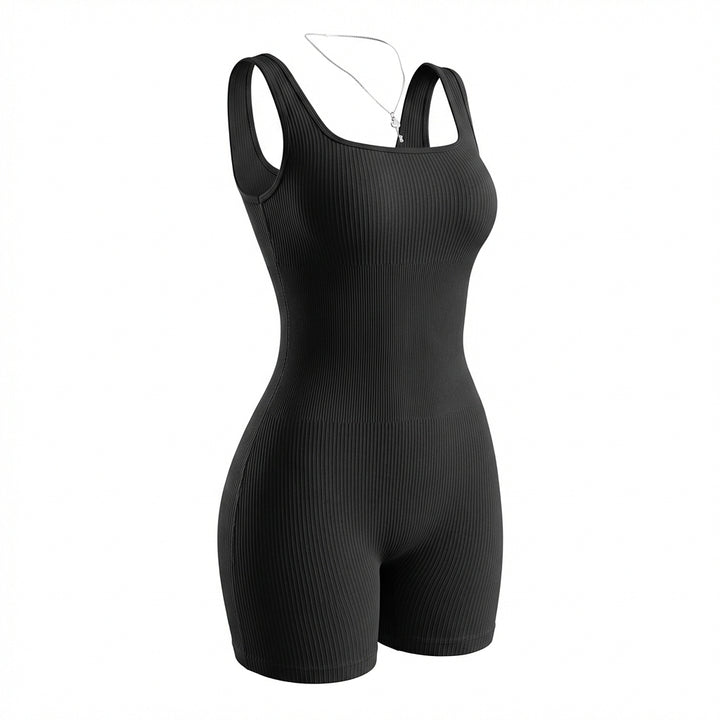 Women's Suspender Tank Top Tights