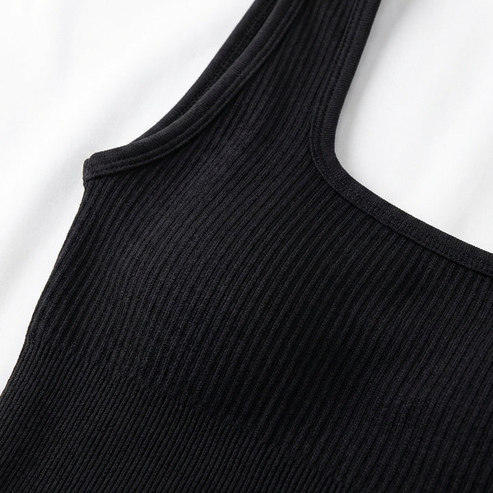 Women's Suspender Tank Top Tights