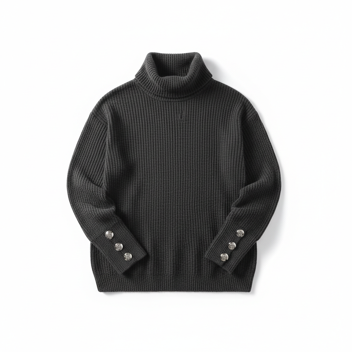 Women's Lapel Pullover Knit Sweater