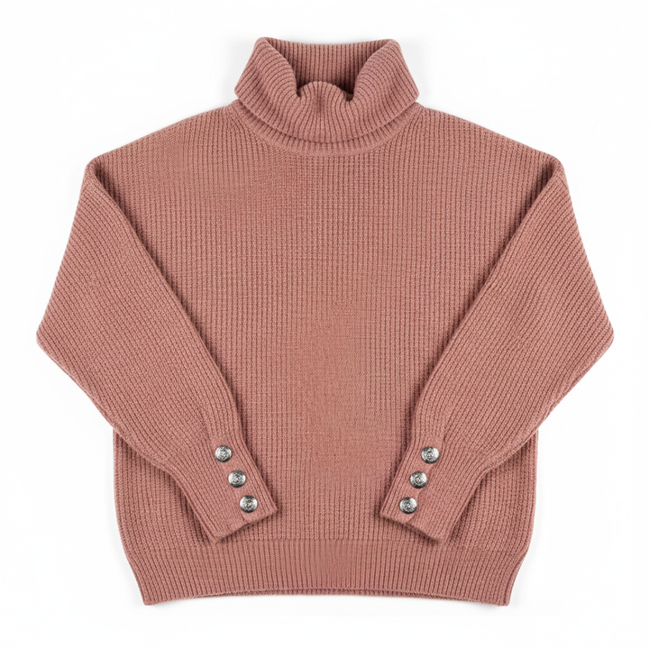 Women's Lapel Pullover Knit Sweater