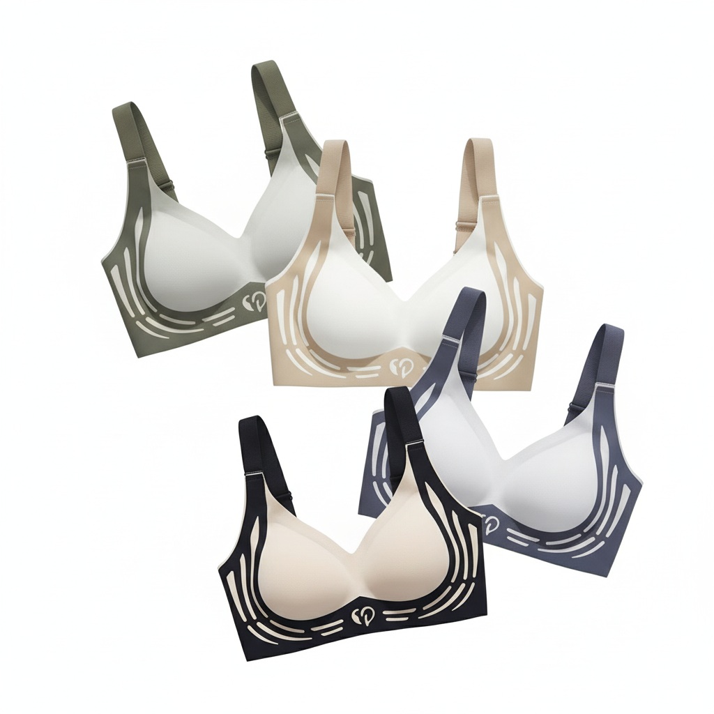 Plus-size Sports Bra With Soft Support Adjustment