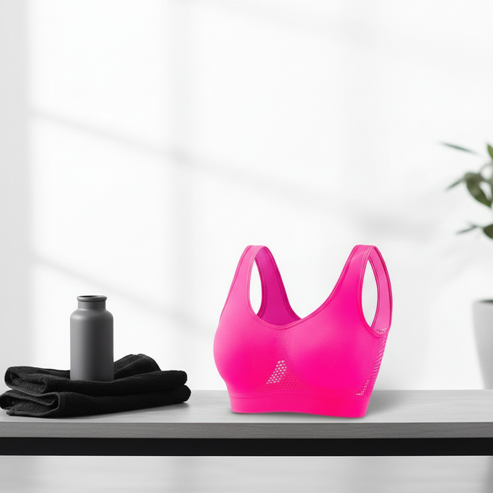 Seamless Full-Coverage Comfort Bra – Breathable Wireless Support Bra