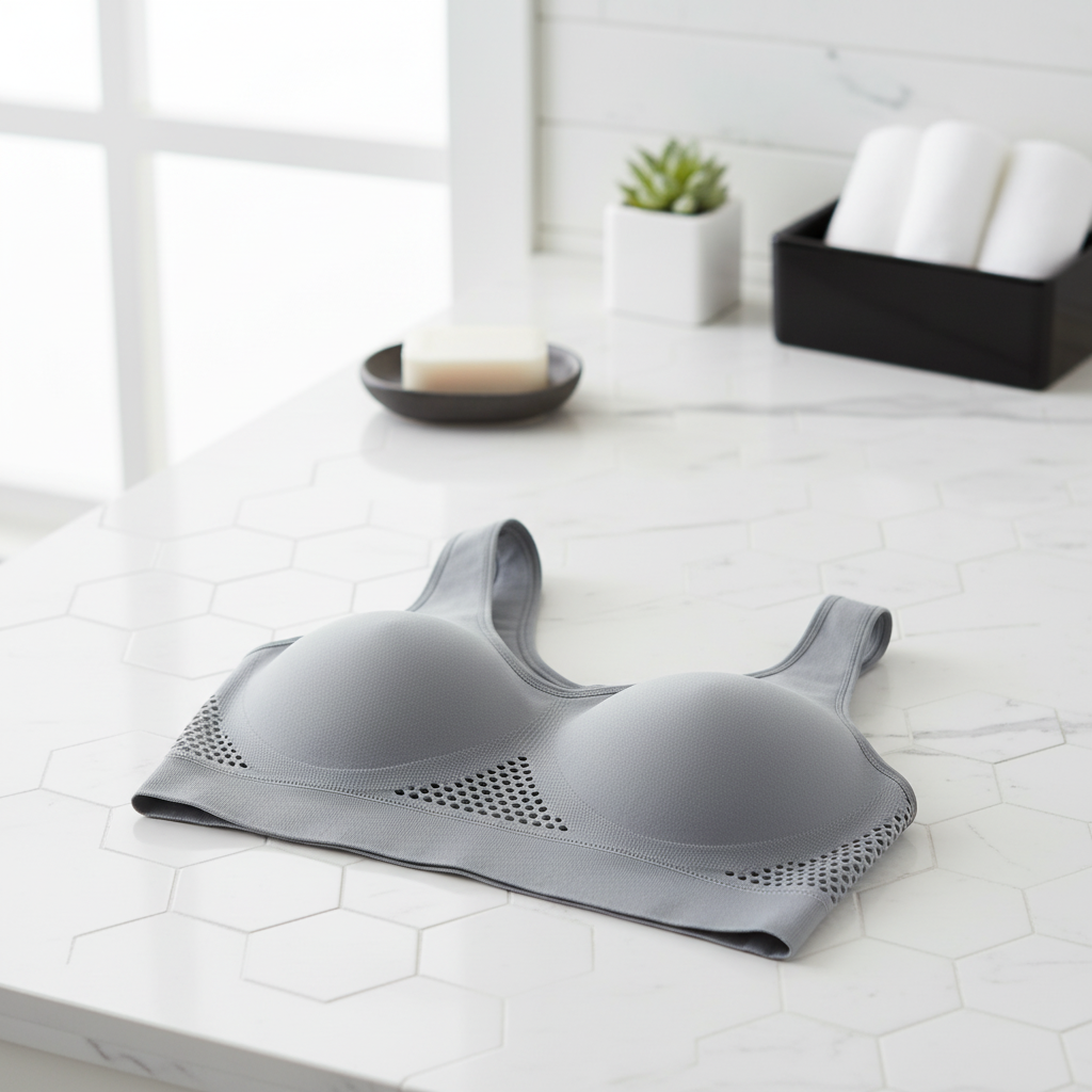 Seamless Full-Coverage Comfort Bra – Breathable Wireless Support Bra