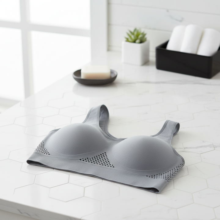 Seamless Full-Coverage Comfort Bra – Breathable Wireless Support Bra