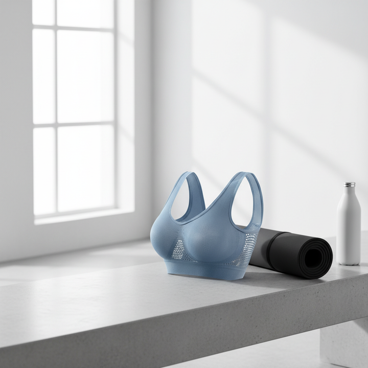 Seamless Full-Coverage Comfort Bra – Breathable Wireless Support Bra