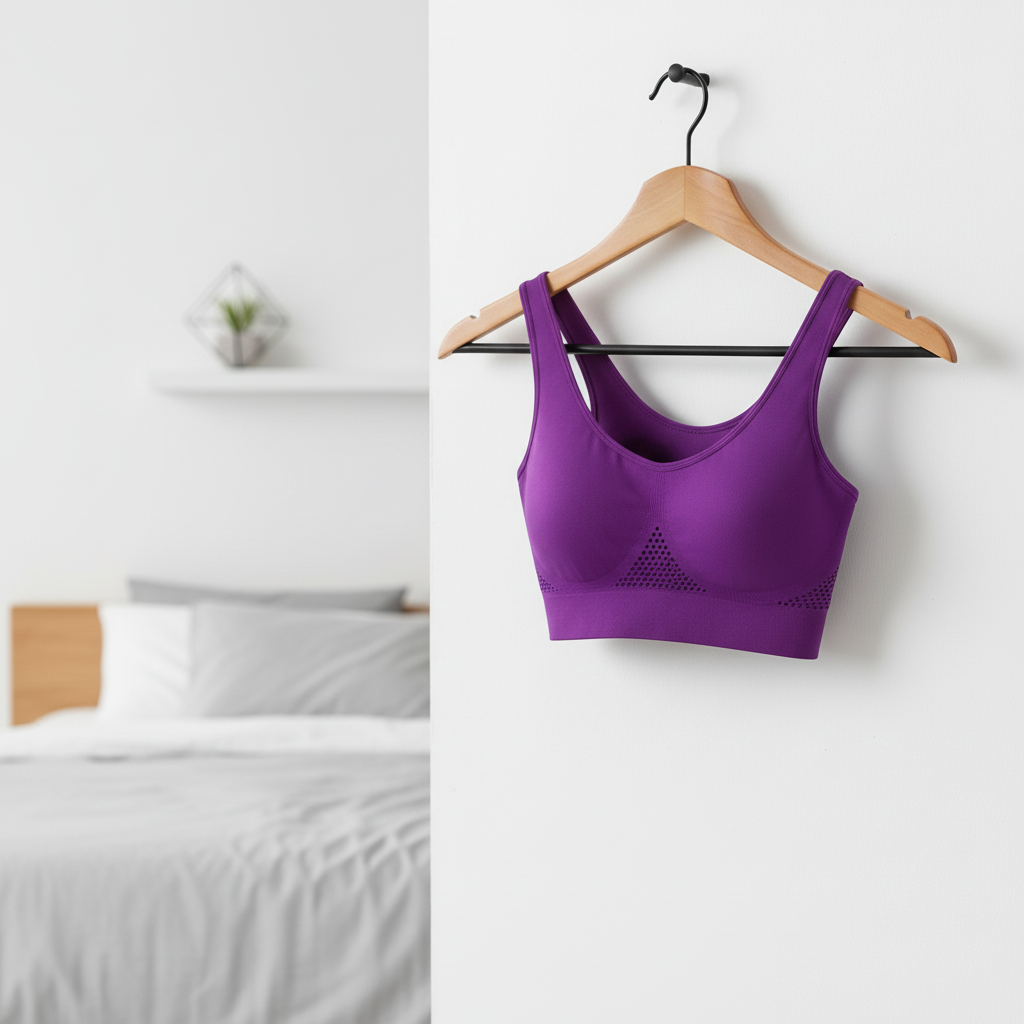 Seamless Full-Coverage Comfort Bra – Breathable Wireless Support Bra