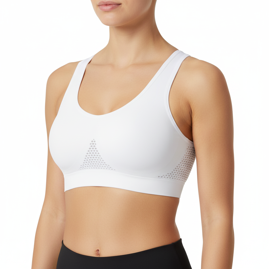 Seamless Full-Coverage Comfort Bra – Breathable Wireless Support Bra