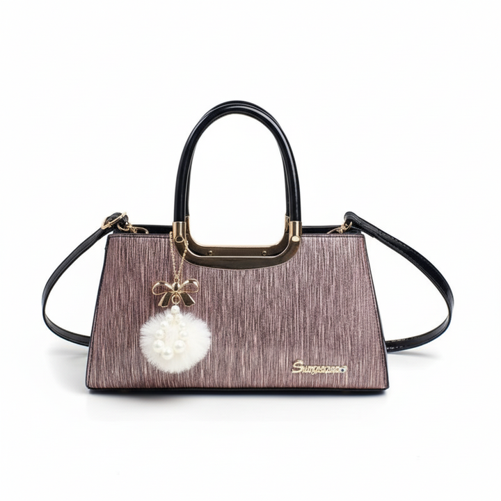 Elegant PU Leather Women’s Handbag – Fashion Top Handle Shoulder & Crossbody Bag