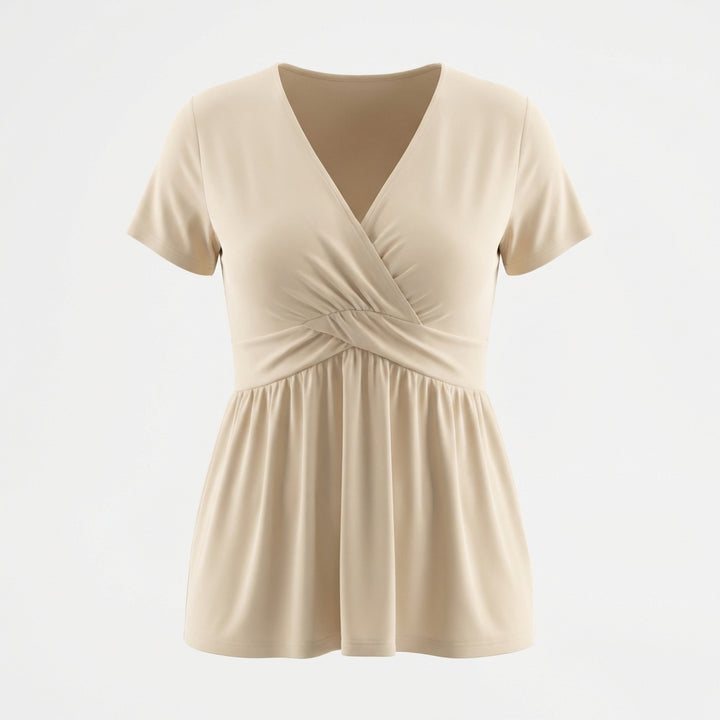 Women's Plus Size T-shirt V-neck Top