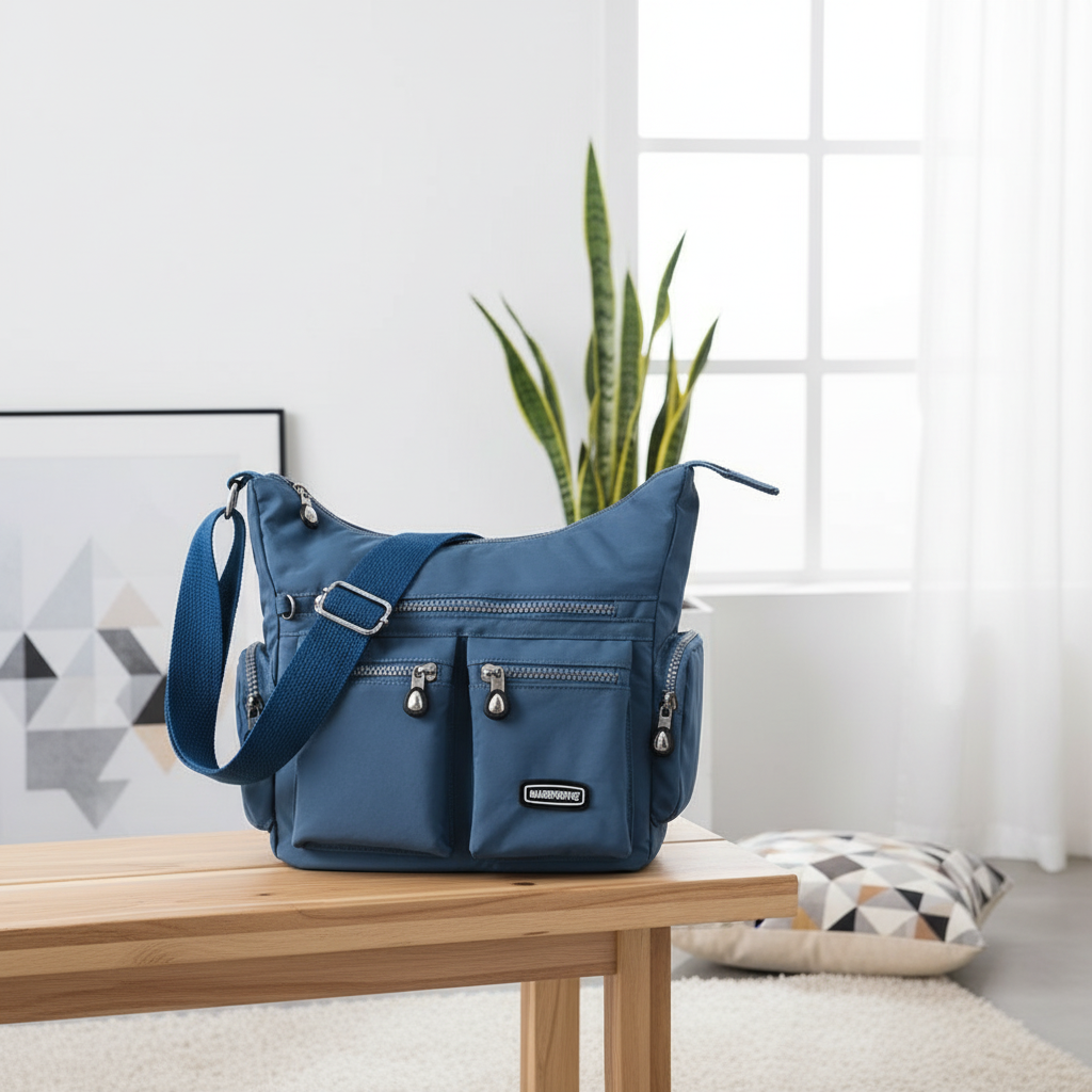 Women Shoulder Bags Multiple Pockets Waterproof Crossbody Bags