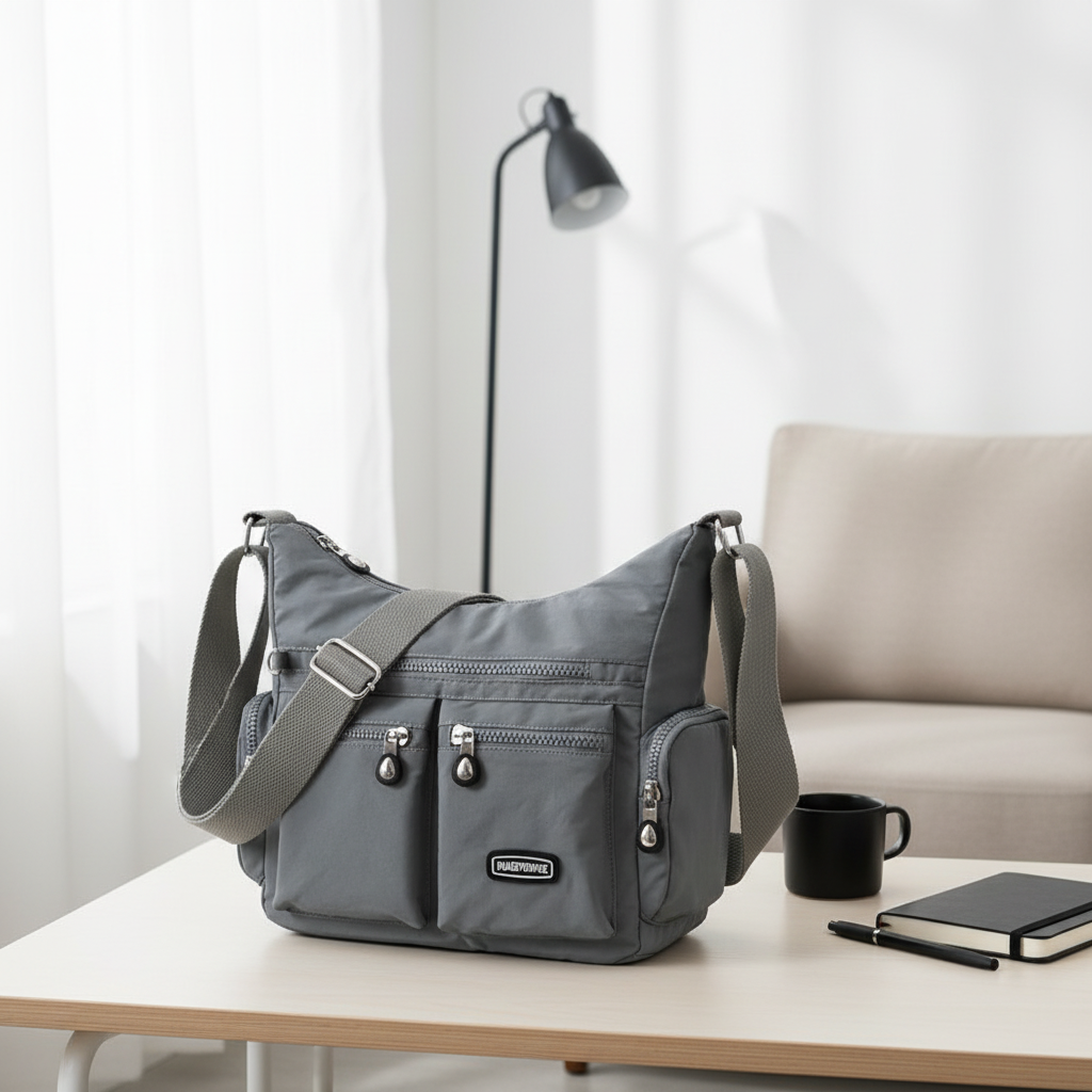 Women Shoulder Bags Multiple Pockets Waterproof Crossbody Bags