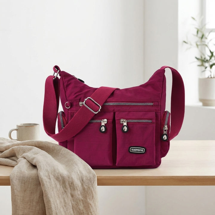 Women Shoulder Bags Multiple Pockets Waterproof Crossbody Bags