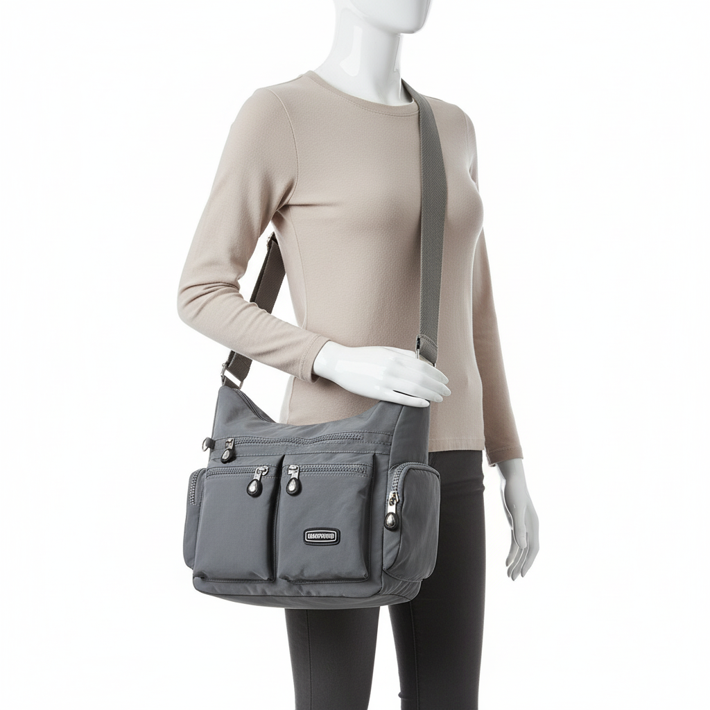 Women Shoulder Bags Multiple Pockets Waterproof Crossbody Bags