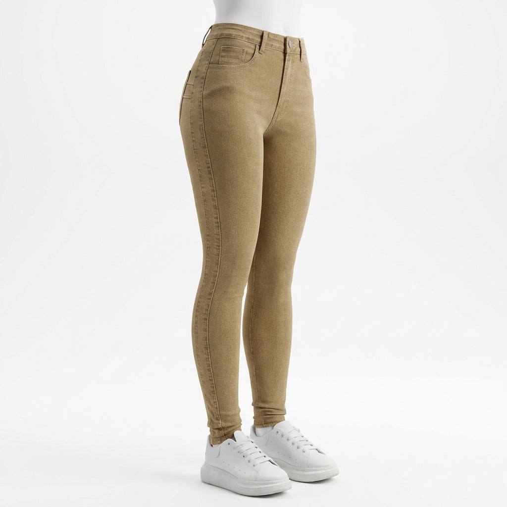 Skinny Stretch Feet Pants Jeans