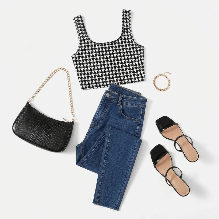 Women's High-Waist Ripped Skinny Jeans
