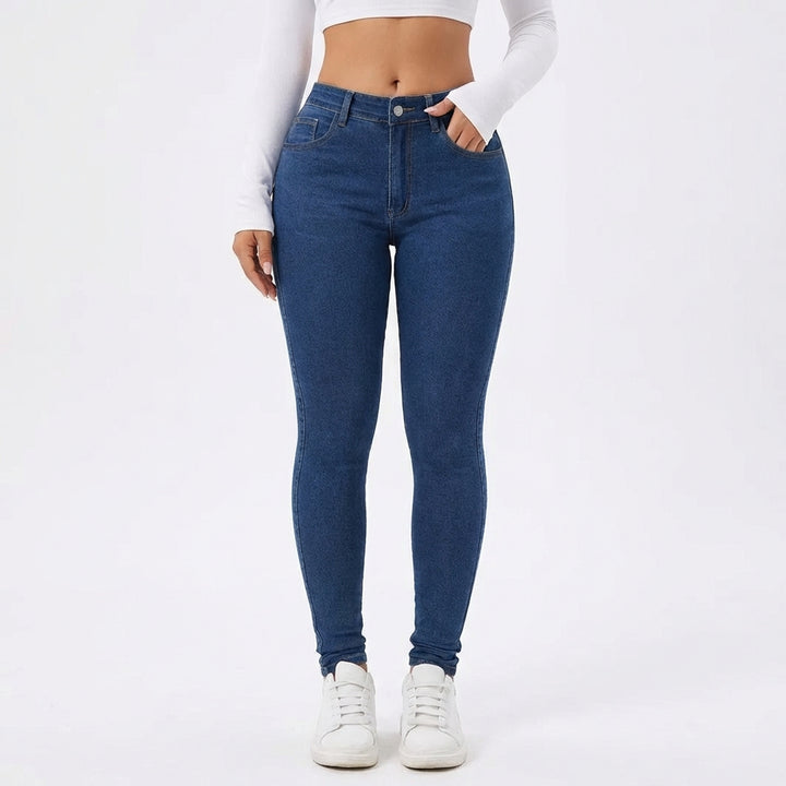 Skinny Stretch Feet Pants Jeans