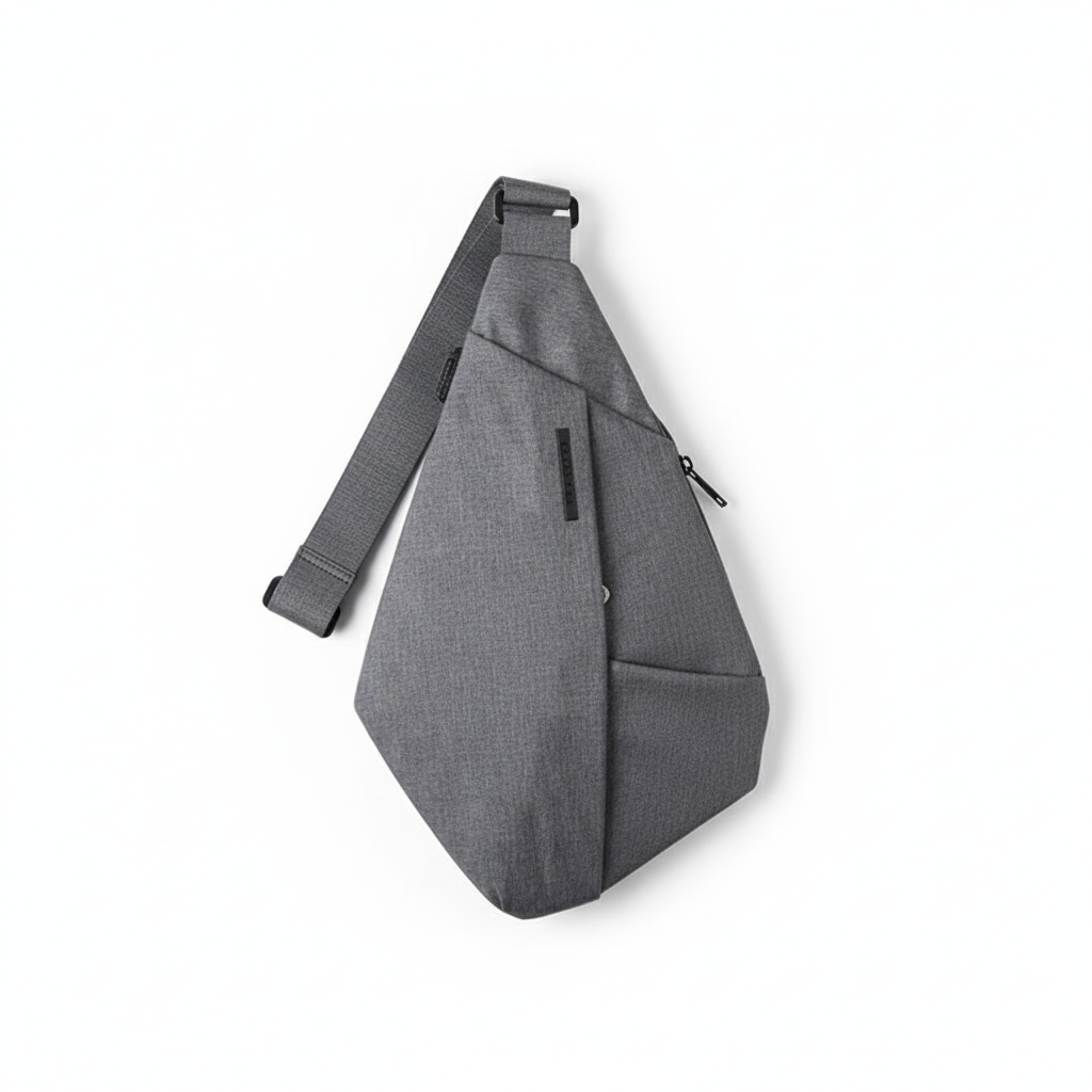 Anti-Theft Sling Crossbody Bag – Casual Polyester Travel Shoulder Bag