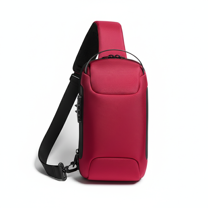 Unisex Waterproof Oxford Chest Bag – Anti-Theft Crossbody Sling Backpack