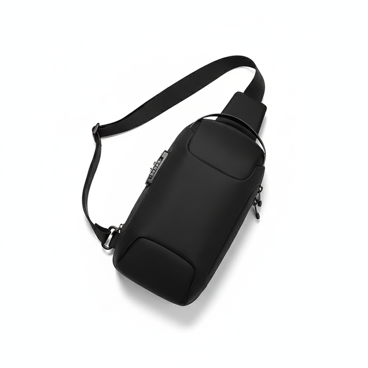 Unisex Waterproof Oxford Chest Bag – Anti-Theft Crossbody Sling Backpack