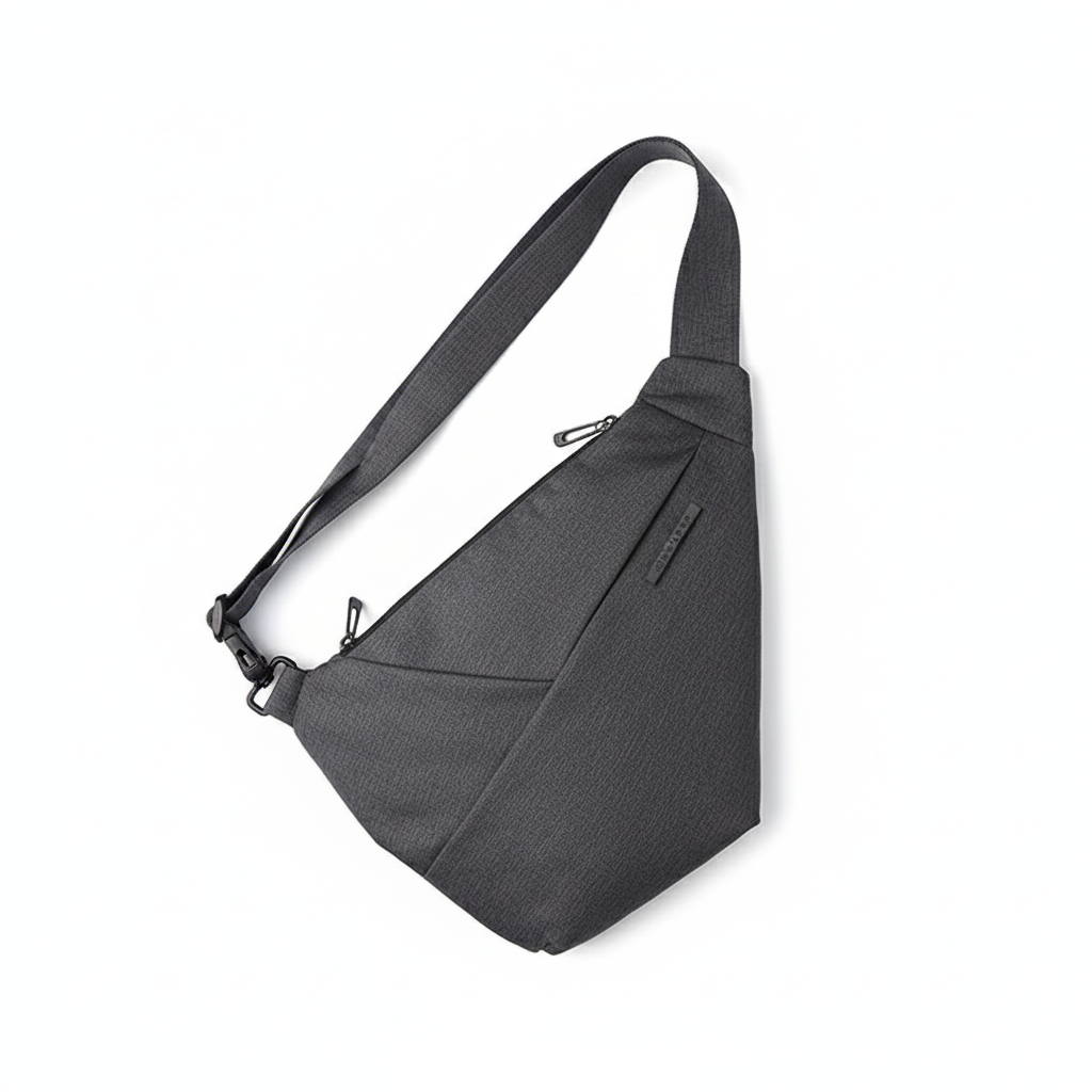 Anti-Theft Sling Crossbody Bag – Casual Polyester Travel Shoulder Bag