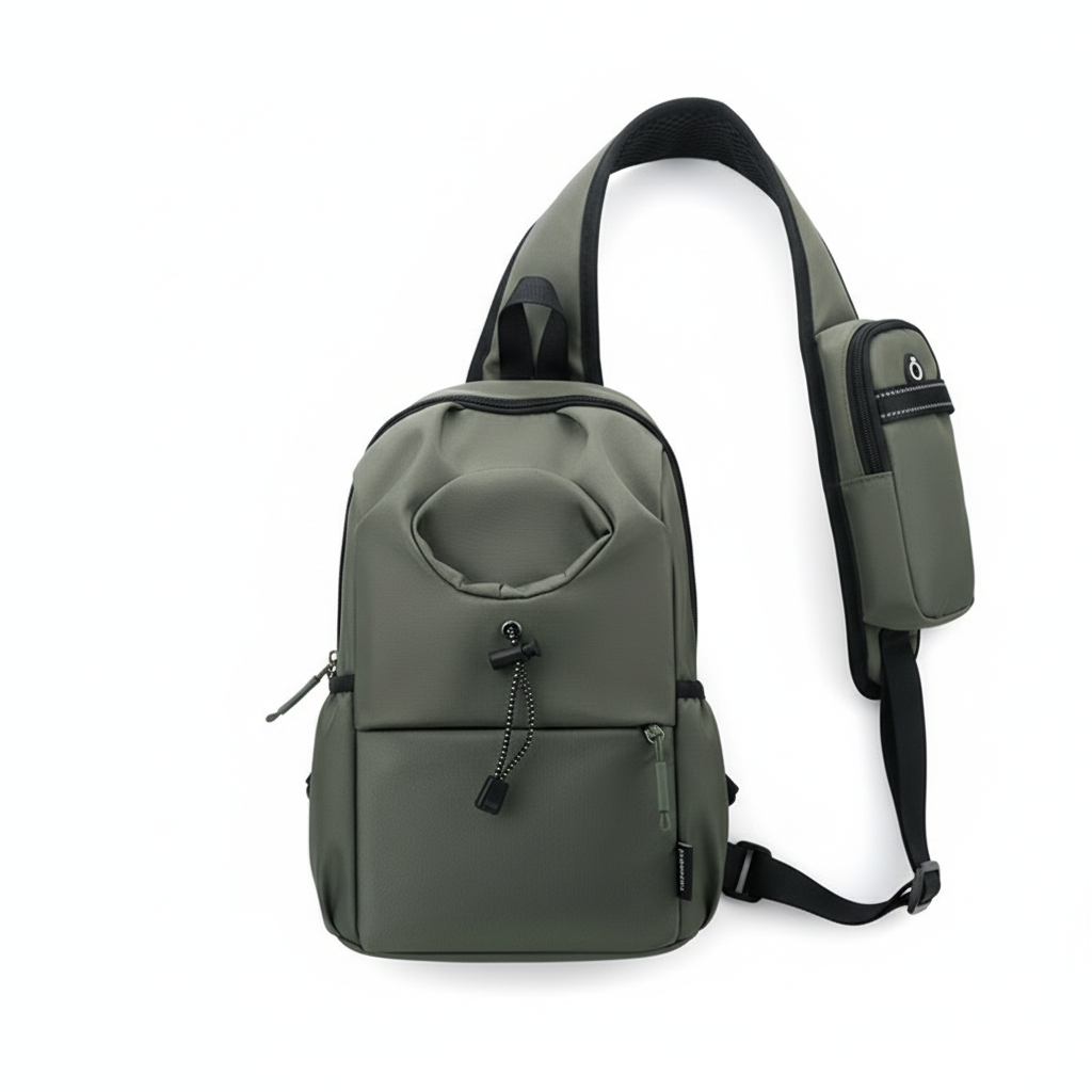 Men's Oxford Cloth Splash-proof Shoulder Crossbody Chest Bag