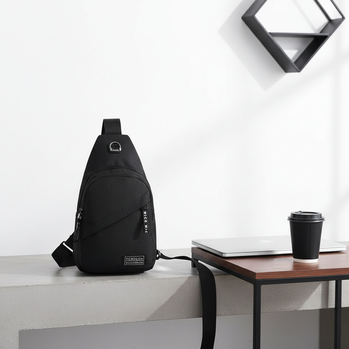 Men Women Sling Bag Chest Fanny Packs Cross Body Travel Sports Shoulder Backpack