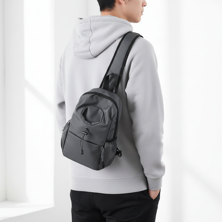 Men's Oxford Cloth Splash-proof Shoulder Crossbody Chest Bag