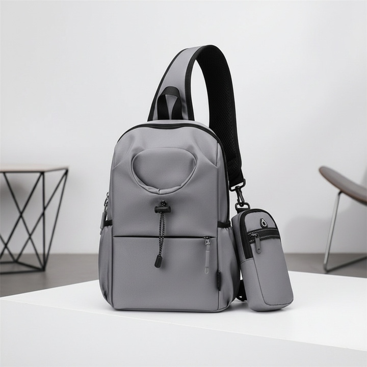 Men's Oxford Cloth Splash-proof Shoulder Crossbody Chest Bag
