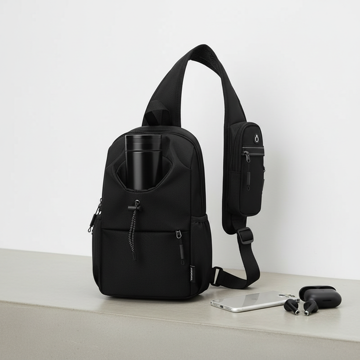 Men's Oxford Cloth Splash-proof Shoulder Crossbody Chest Bag