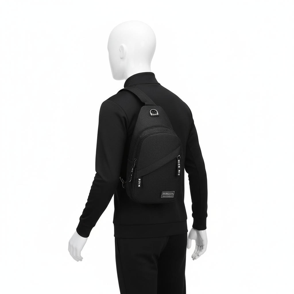 Men Women Sling Bag Chest Fanny Packs Cross Body Travel Sports Shoulder Backpack