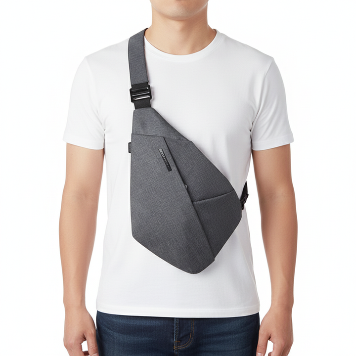 Anti-Theft Sling Crossbody Bag – Casual Polyester Travel Shoulder Bag