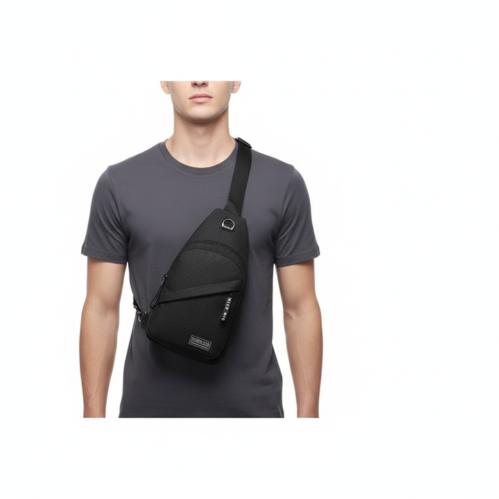 Men Women Sling Bag Chest Fanny Packs Cross Body Travel Sports Shoulder Backpack