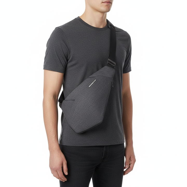 Anti-Theft Sling Crossbody Bag – Casual Polyester Travel Shoulder Bag