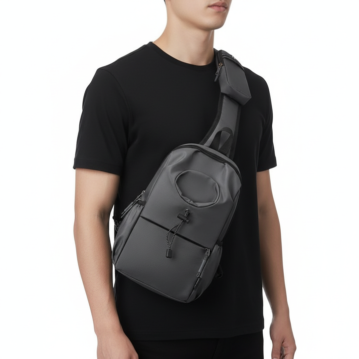Men's Oxford Cloth Splash-proof Shoulder Crossbody Chest Bag