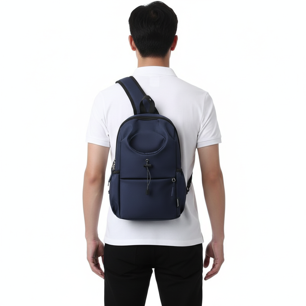 Men's Oxford Cloth Splash-proof Shoulder Crossbody Chest Bag