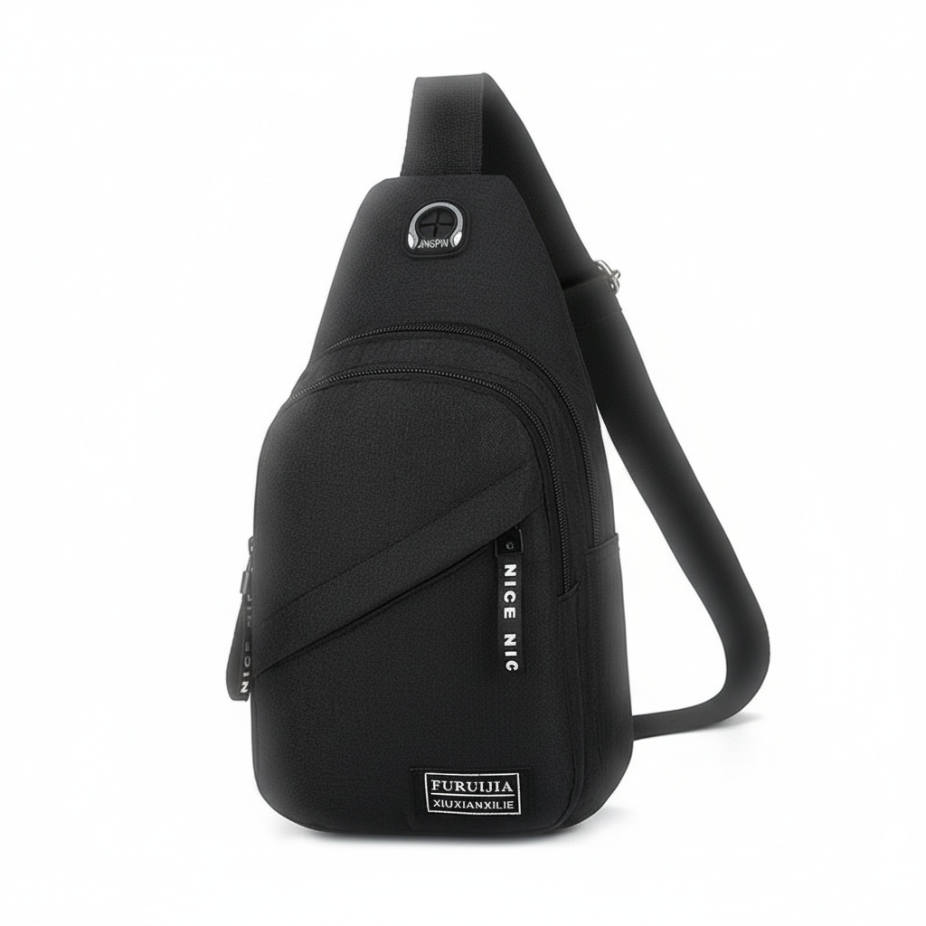Men Women Sling Bag Chest Fanny Packs Cross Body Travel Sports Shoulder Backpack