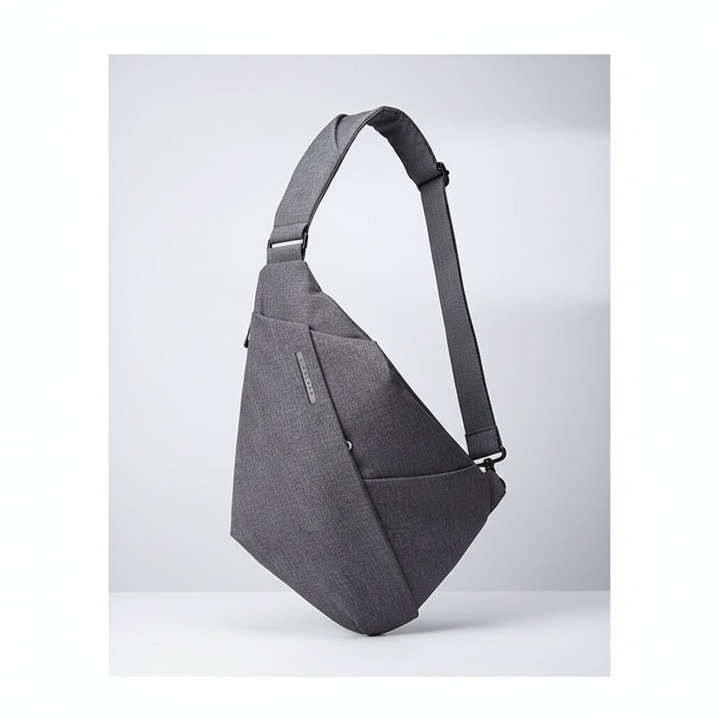 Anti-Theft Sling Crossbody Bag – Casual Polyester Travel Shoulder Bag