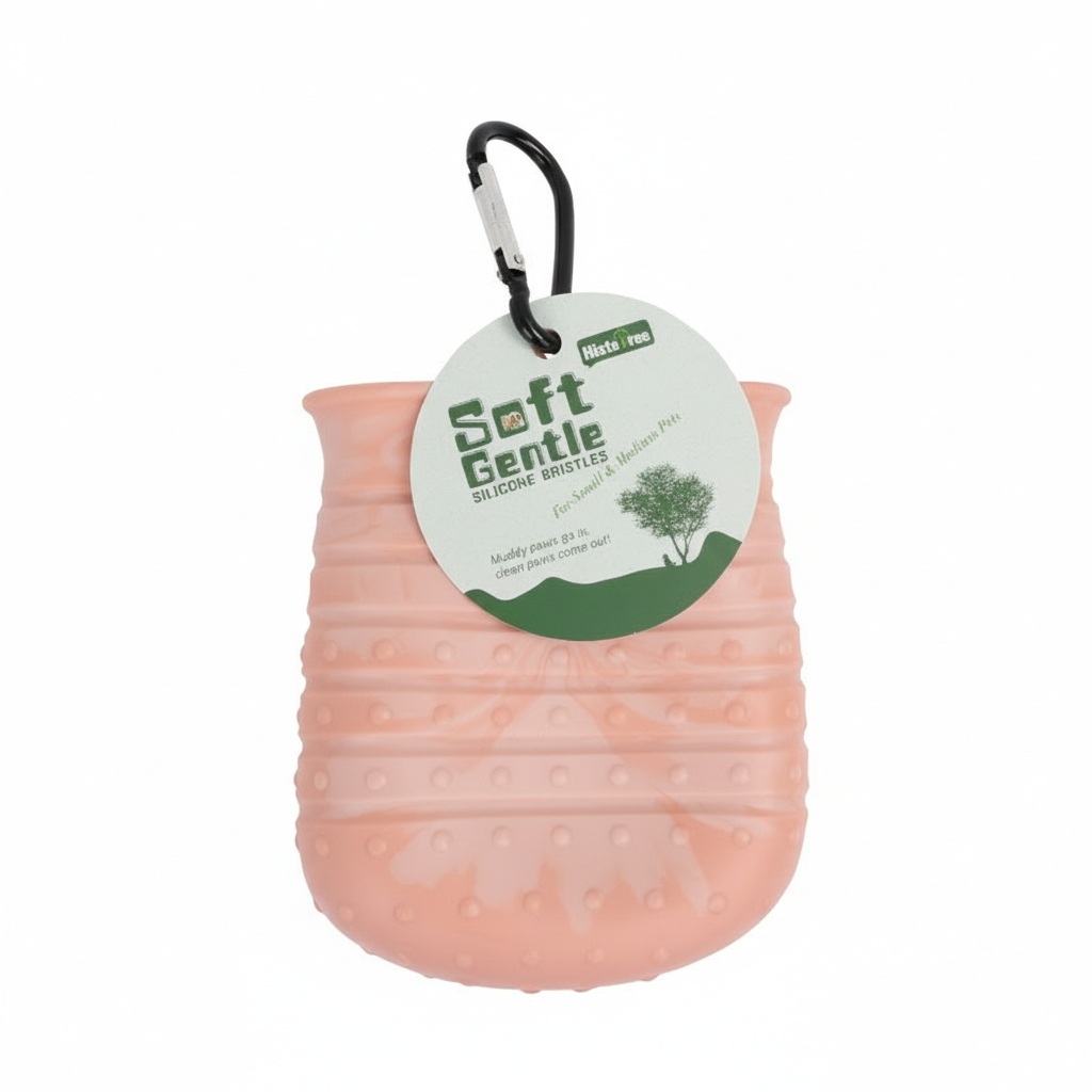 2 In 1 Dog Paw Cleaner Cup Soft Pet Dog Foot Cleaning Washer Brush Cup Portable Pet Foot Washer Paw Clean Brush Foot Cleaning Bucket Pet Products