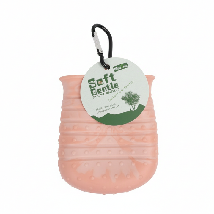 2 In 1 Dog Paw Cleaner Cup Soft Pet Dog Foot Cleaning Washer Brush Cup Portable Pet Foot Washer Paw Clean Brush Foot Cleaning Bucket Pet Products