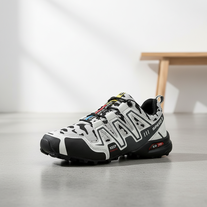 Men Hiking Shoes Climbing Male Sports Shoes Work Safety Toe Tactical Non-Slip Durable Trekking Sneakers Mens Footwear